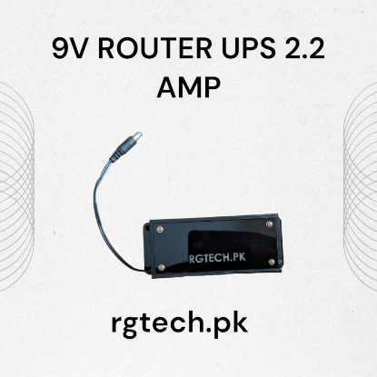9V ROUTER UPS 2.2AMP RGTECH.PK