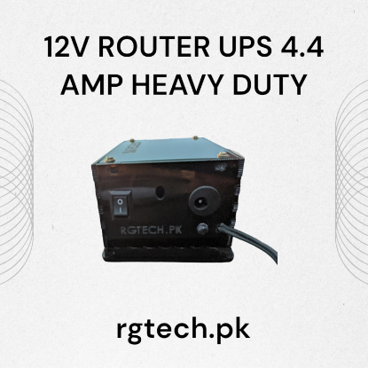 12V ROUTER UPS 4.4AMP HEAVY DUTY RGTECH.PK